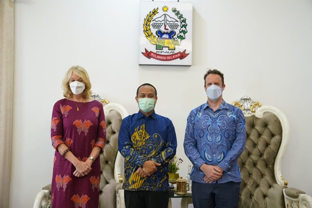 Konjen Australia Bahas Peluang Kerja sama Bilateral dengan Pemprov Sulsel